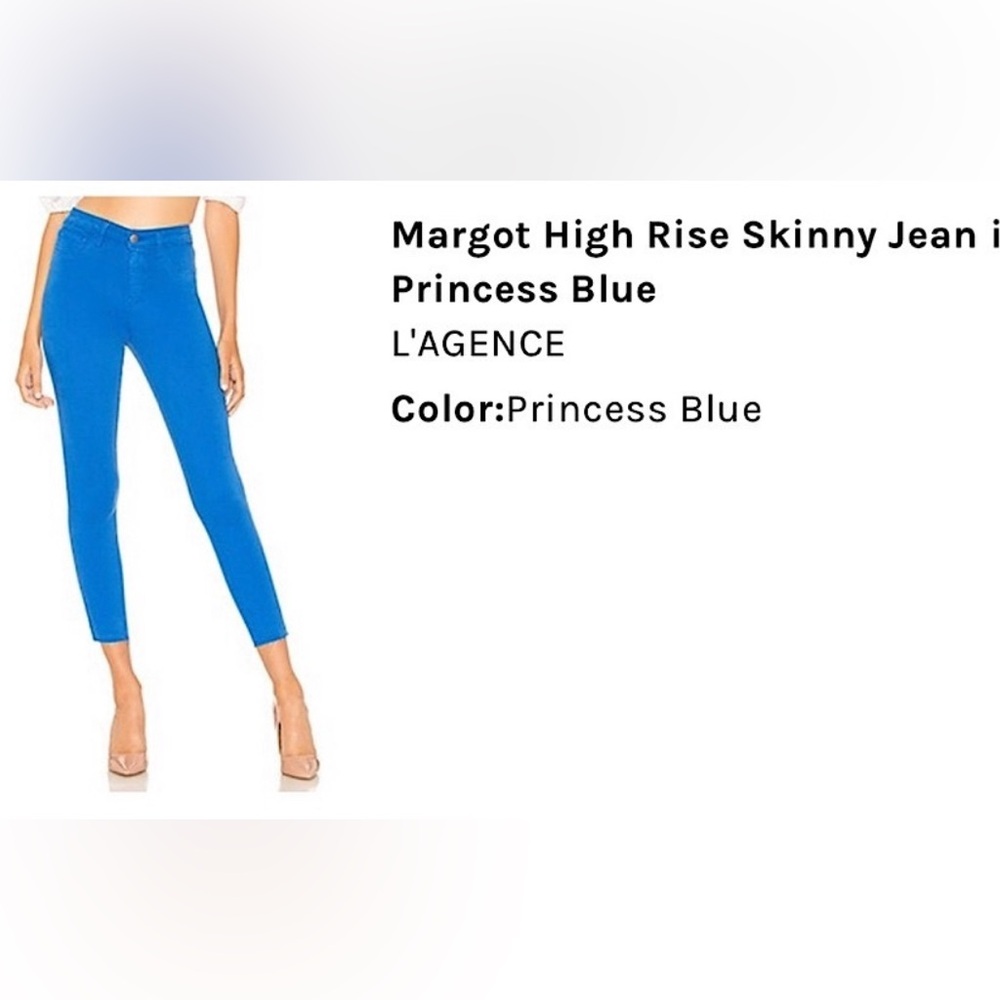 Margot High Rise Skinny Jean in Princess Blue